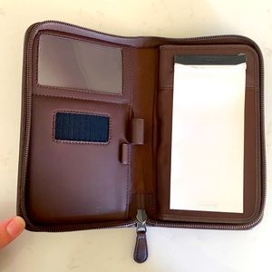 Coach Portfolio Brown Leather